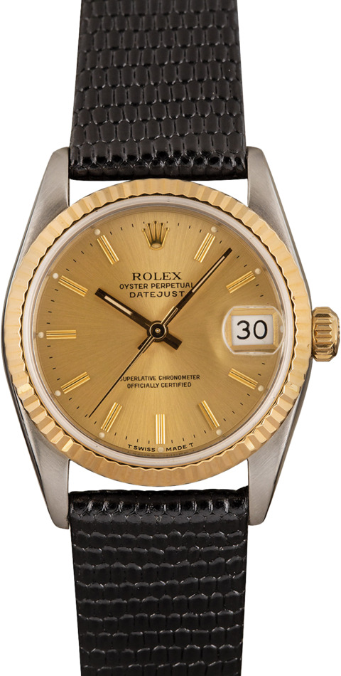 Rolex Datejust 68273 Champagne Dial