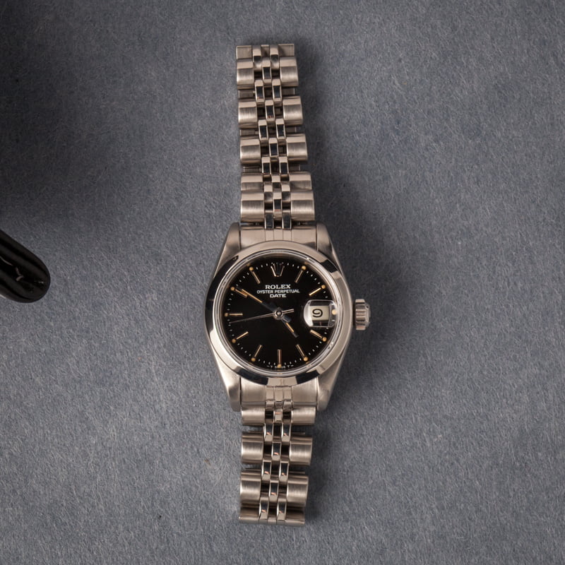 Rolex Date 69160 Black Dial