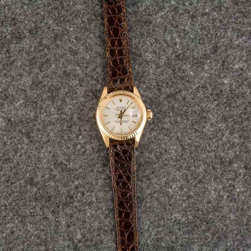 Ladies Rolex Datejust Ref 6917 Yellow Gold