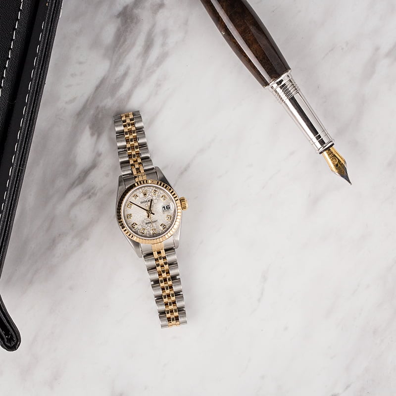 Rolex Datejust 79173 Silver Jubilee Dial