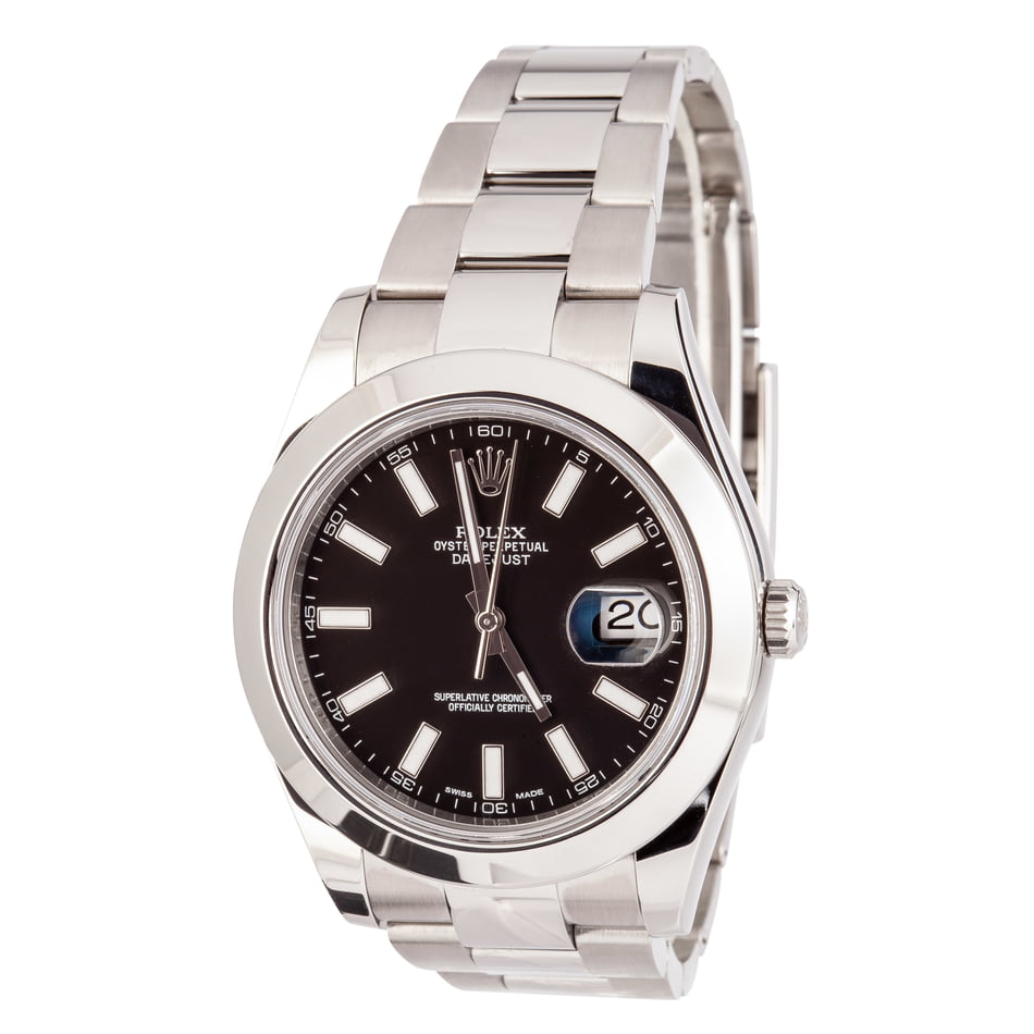 Used Rolex Datejust 116300 Black Dial