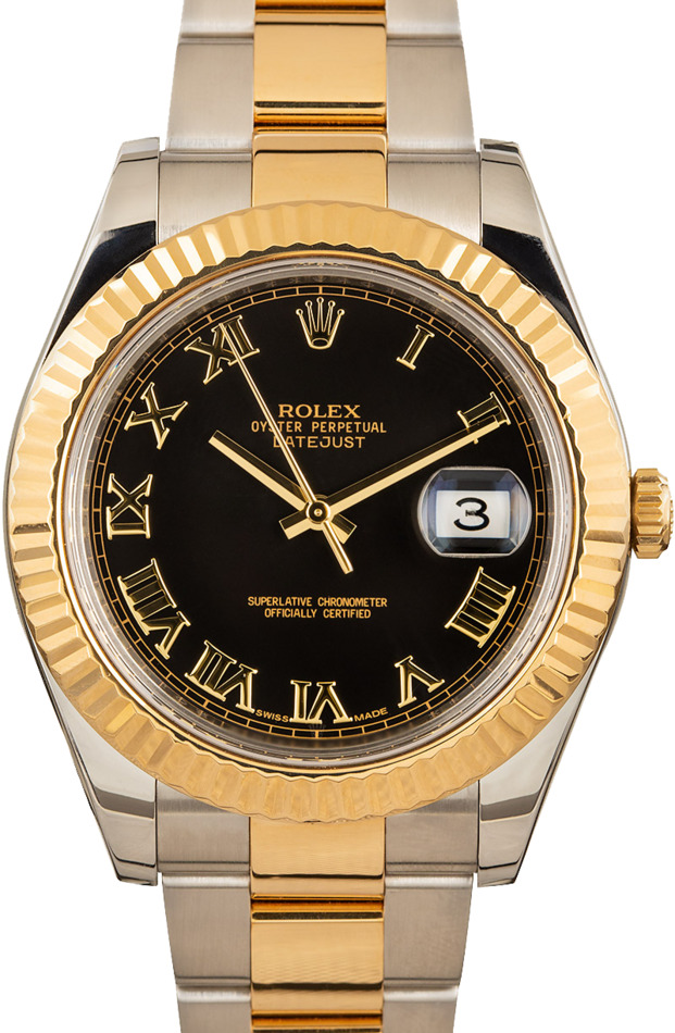 Rolex Datejust II Ref 116333 Roman Dial