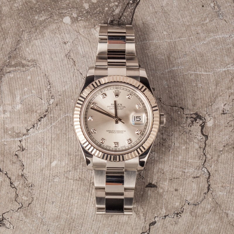 Rolex Datejust II 116334 Silver Dial