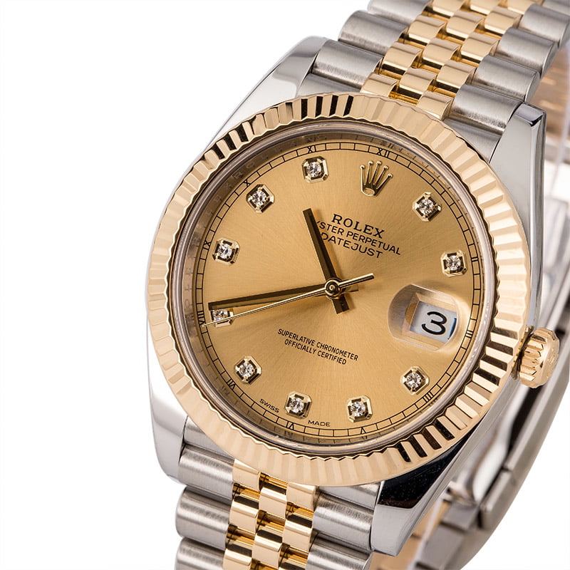 Pre Owned Rolex Datejust 126333 Diamond Dial