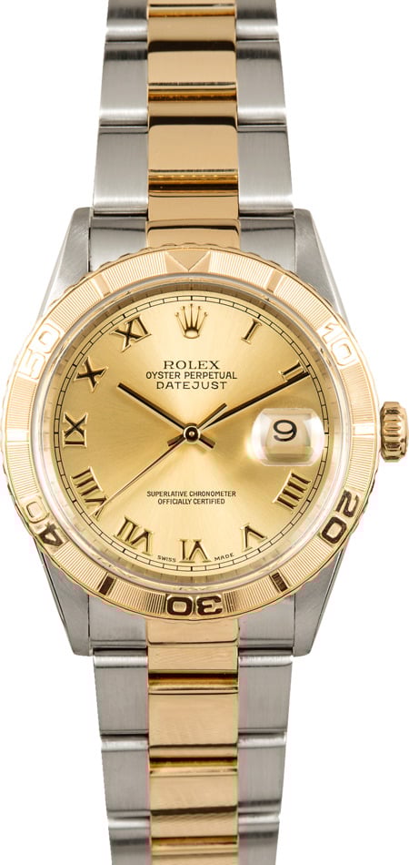 Rolex Datejust Thunderbird 16263 Champagne