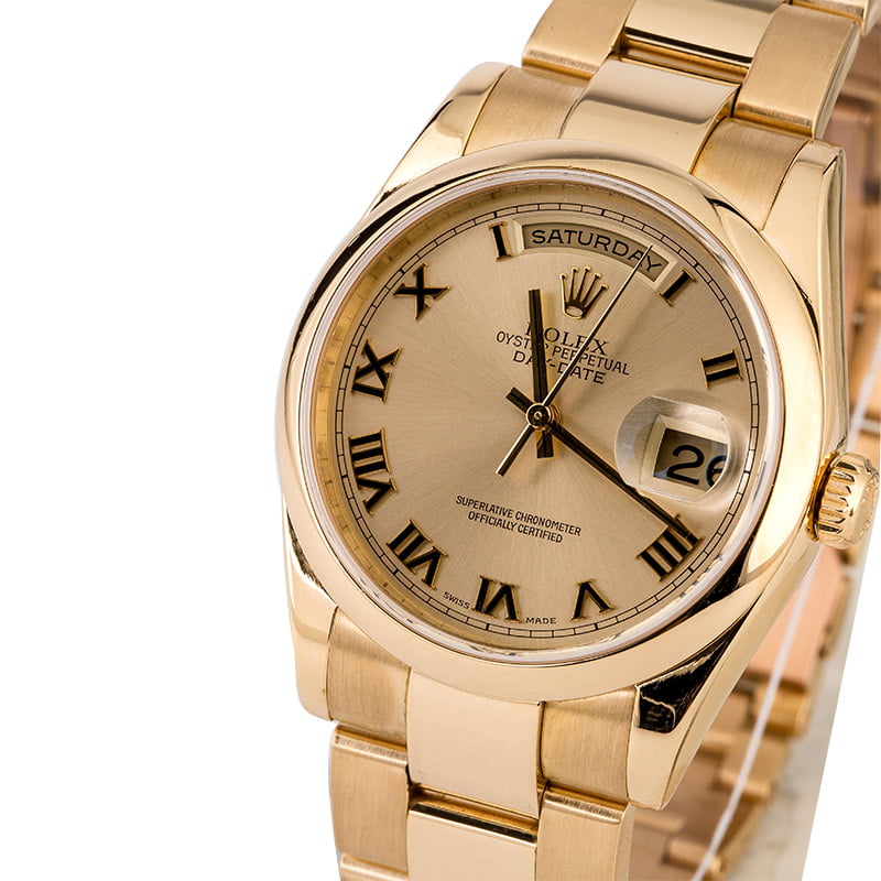 Rolex Day-Date 118208 Oyster Band