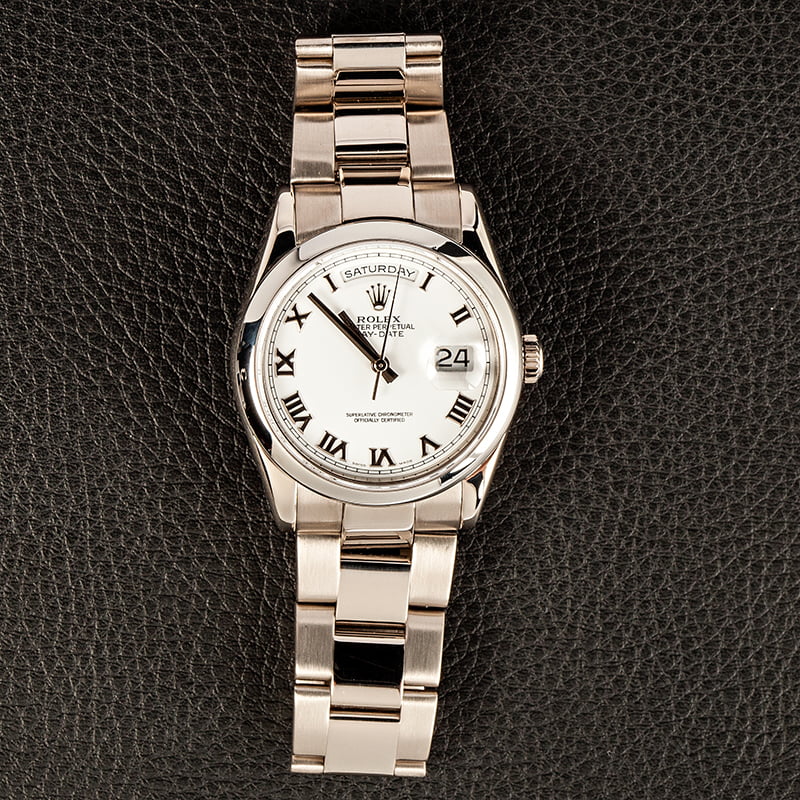 Rolex Presidential 118209 White Gold