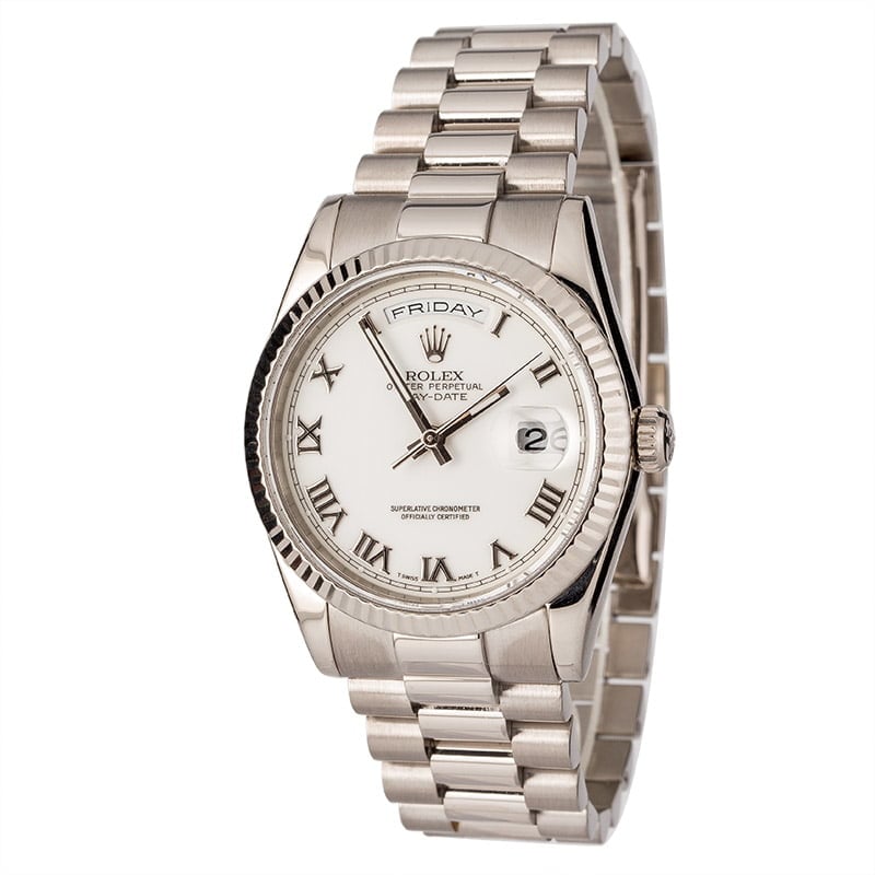 Rolex Day-Date President 118239 White Gold