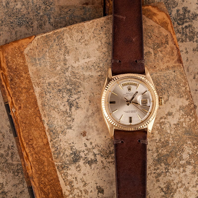 Vintage Rolex President 1803 Silver Dial T