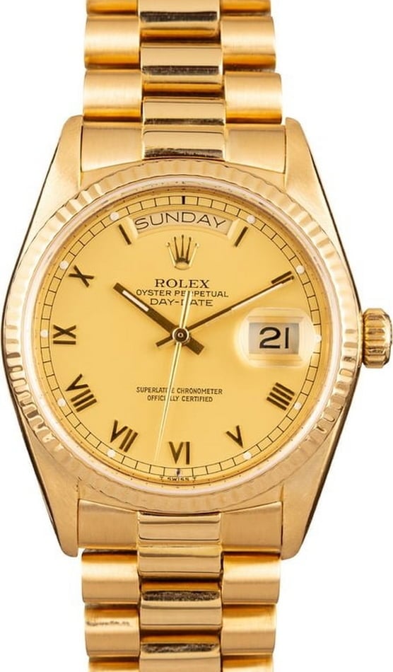 used gold rolex mens