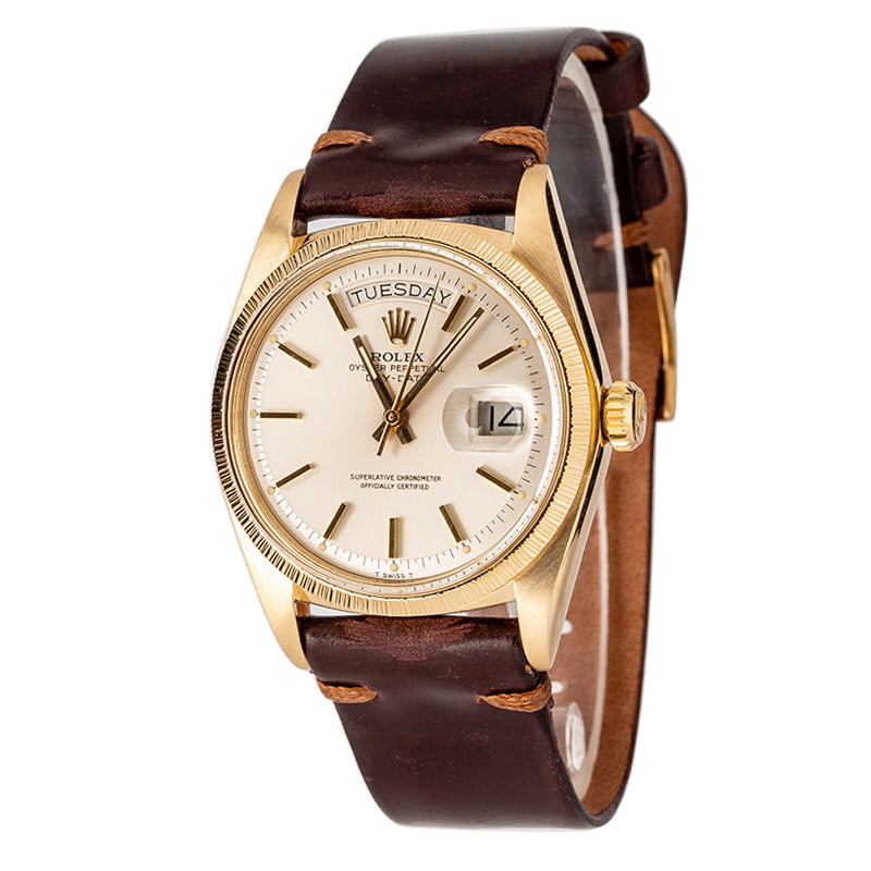 Rolex Vintage President 1807 Bark Finish