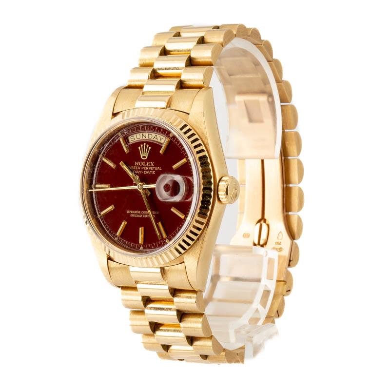 Rolex Day-Date President 1803 18k Yellow Gold