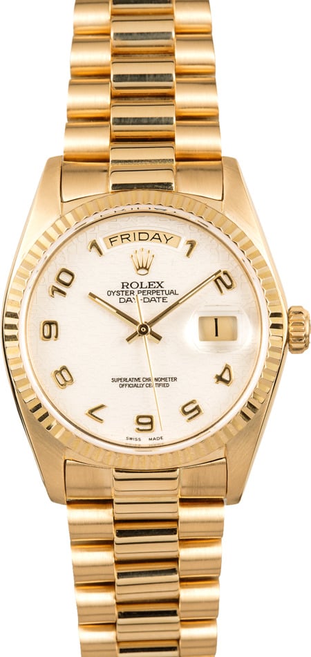Rolex Day-Date President 18038 Jubilee Dial
