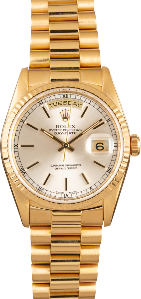 mens rolex president