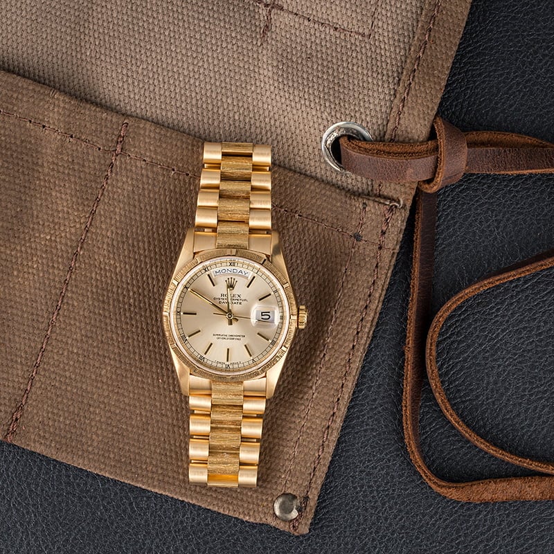 Rolex Day-Date 18248 Barked President