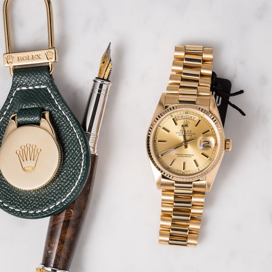 Rolex Day-Date 18038 President Certified Pre-Owned