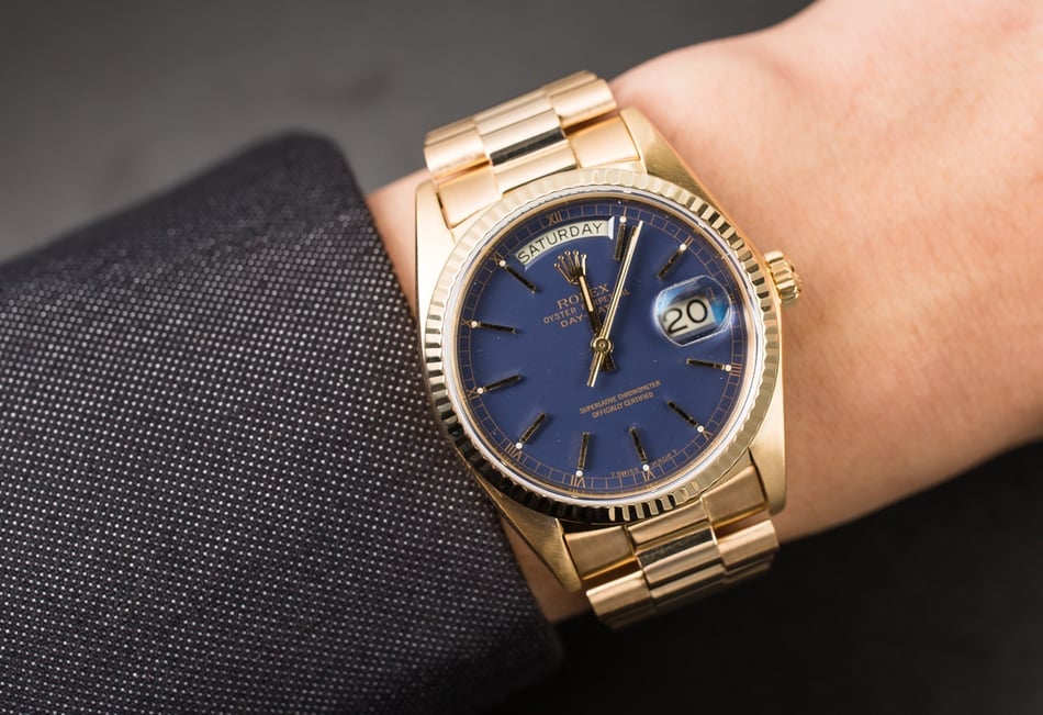 Rolex Presidential 18038 Day-Date 18K Yellow Gold