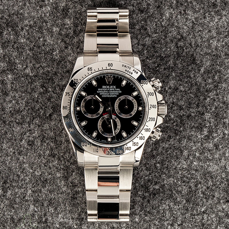 Used Rolex Daytona 116500LN Black Dial Ceramic Bezel