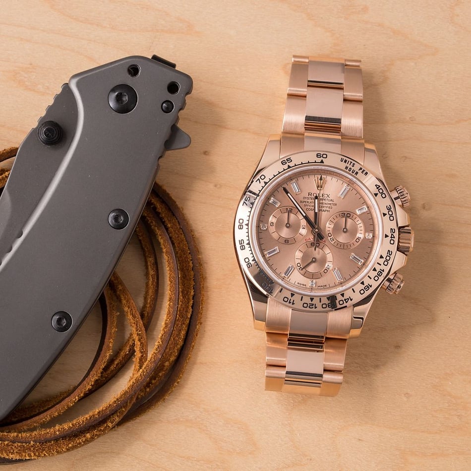 Everose Gold Daytona 116505 Diamond Dial