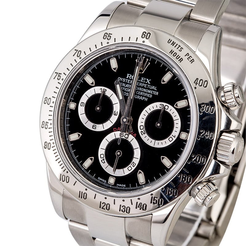 Rolex Daytona 116520 with Serial Engraved Rehaut