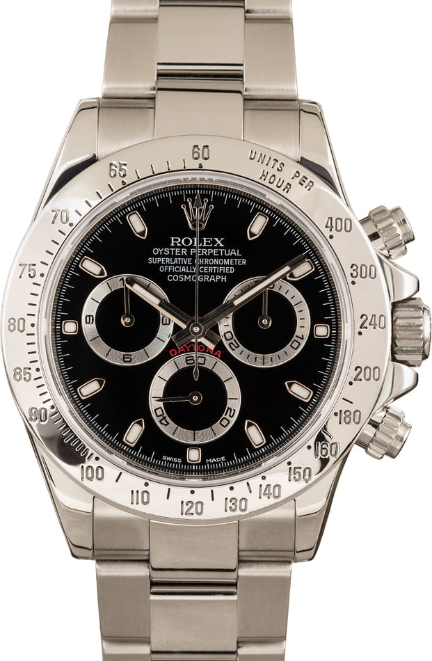 Buy Used Rolex Daytona 116520 | Bob's Watches - Sku: 139860 x
