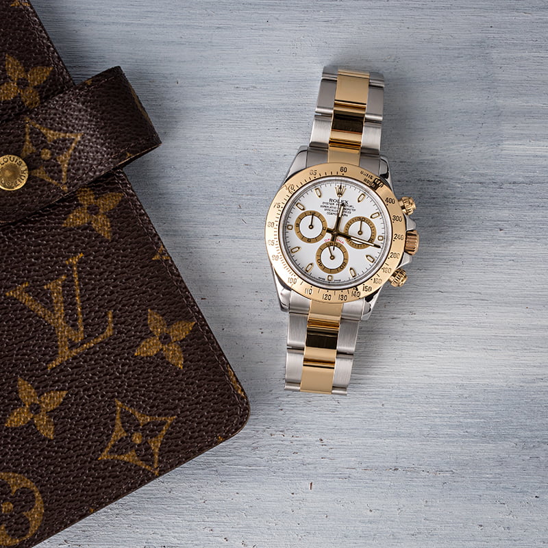 Pre-Owned Rolex Daytona Two Tone 116523