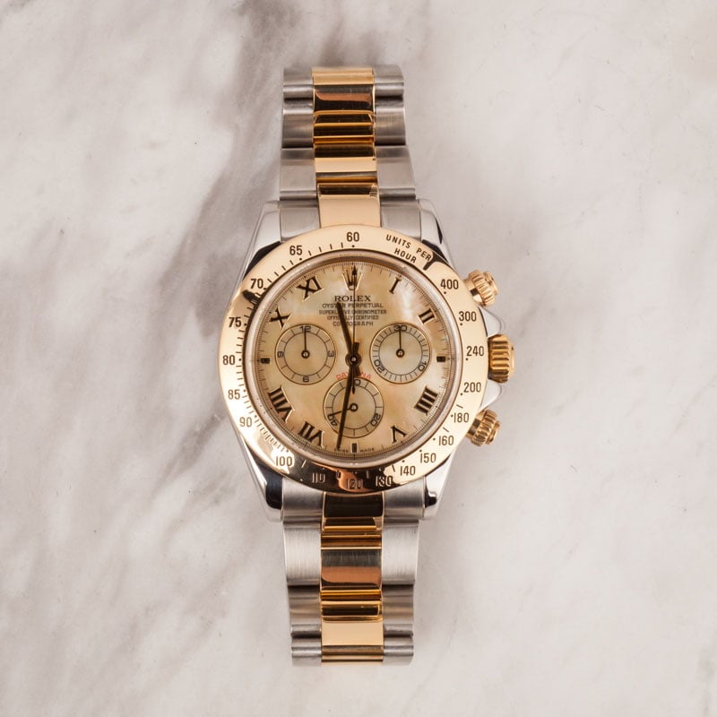 Rolex Daytona 116523 Mother of Pearl Dial