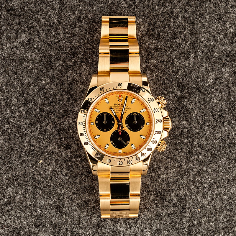 Rolex Daytona Cosmograph 116528 Yellow Gold