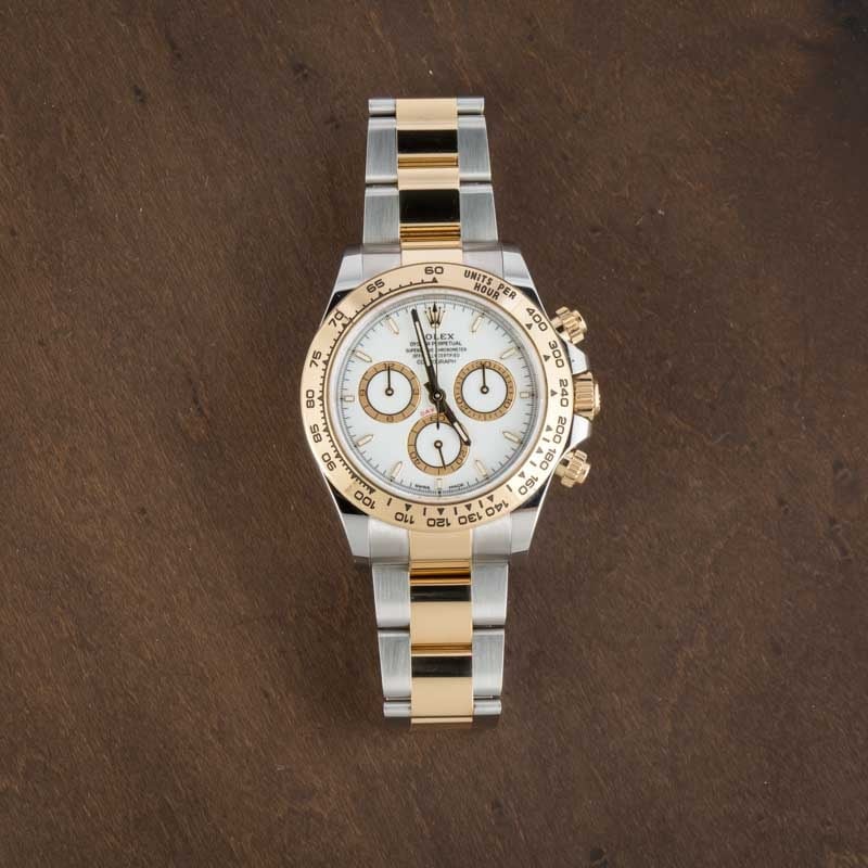Rolex Daytona ref 126503 White Dial