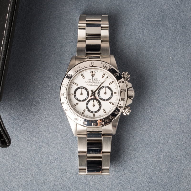 Pre Owned Rolex Daytona 16520 White Dial