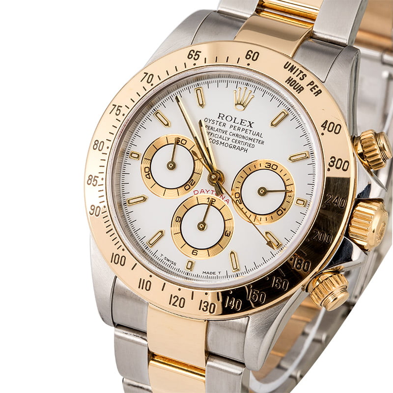 Rolex Daytona White 16523 Zenith Cosmograph