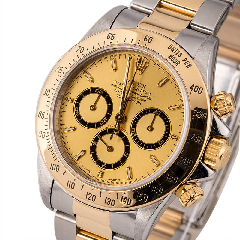 Used Rolex Daytona 16523 Champagne Dial 40MM