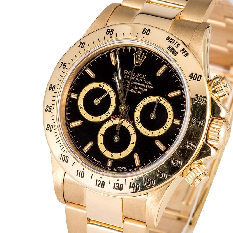 Rolex Daytona 18k Yellow Gold 16528