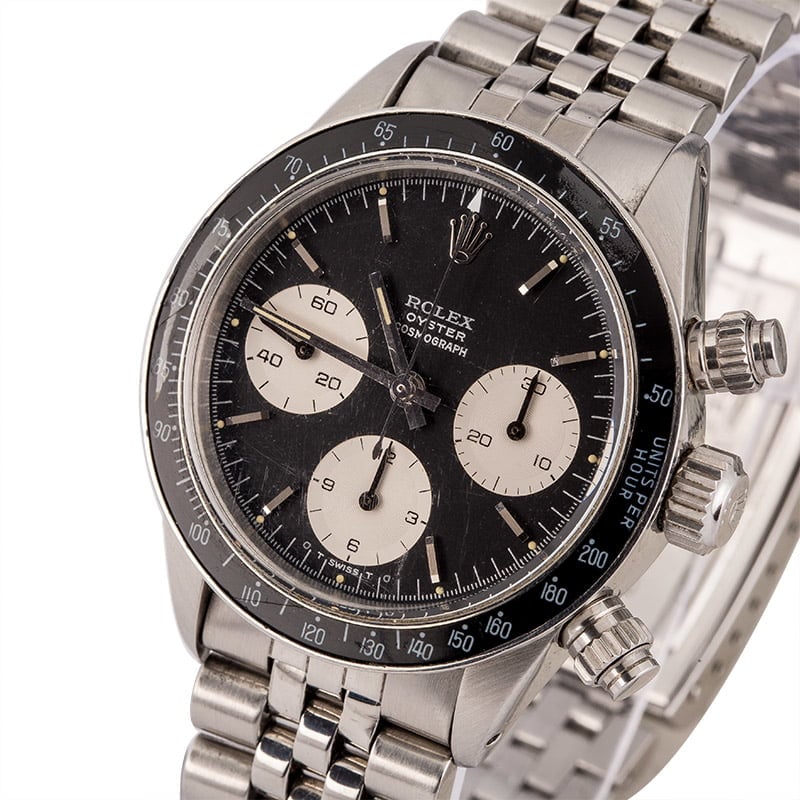 1975 Vintage Rolex Daytona 6263 Black Sigma Dial