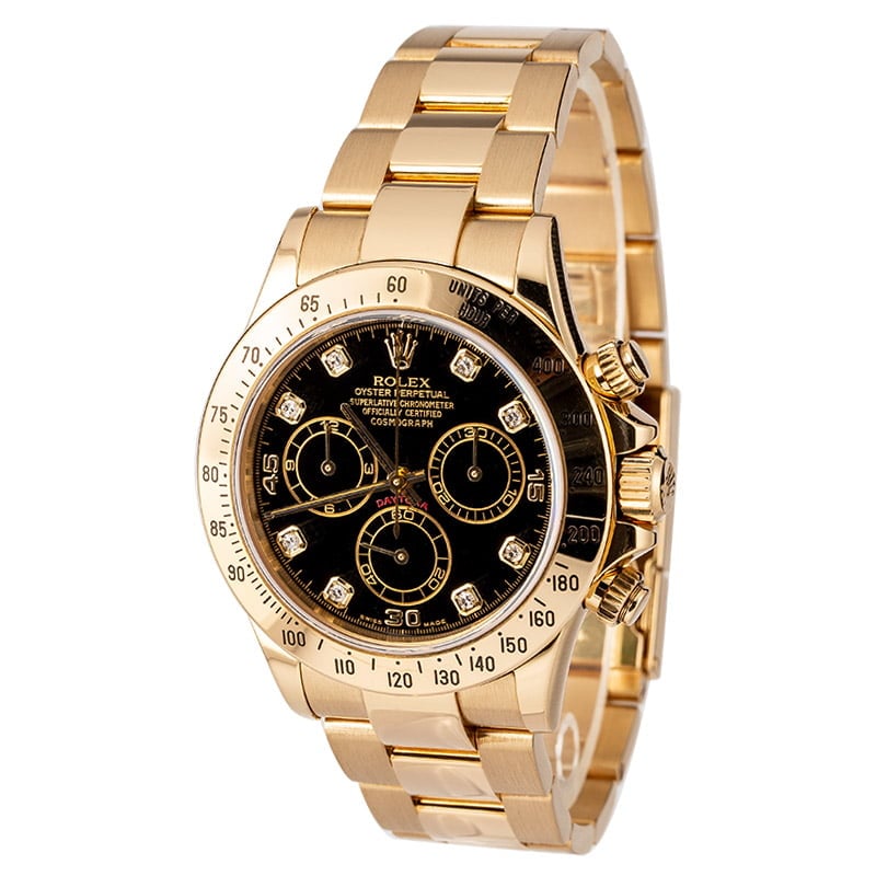 Rolex Daytona Cosmograph 116528 Diamond Dial