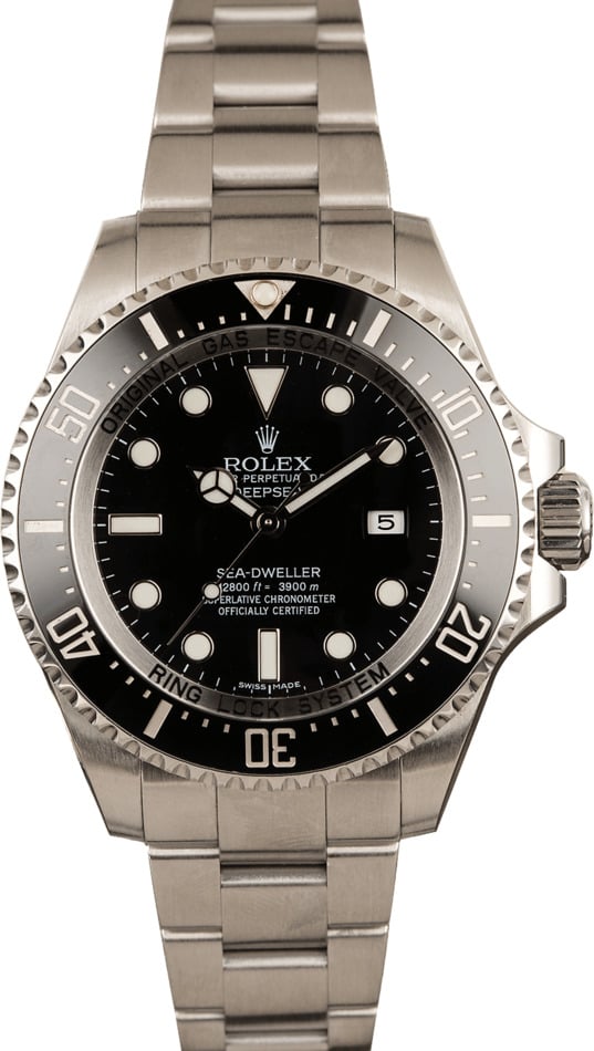 Used Rolex DeepSea SeaDweller 116660 Ceramic Black Bezel