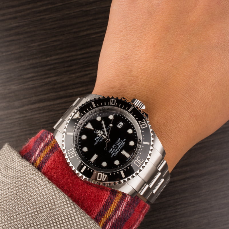 Used Rolex DeepSea SeaDweller 116660 Ceramic Black Bezel