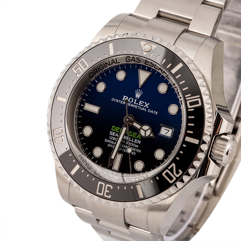 Pre Owned Rolex DeepSea 126660 D-Blue Ceramic Model