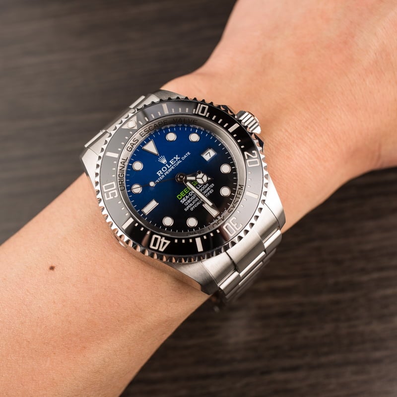 Pre Owned Rolex DeepSea 126660 D-Blue Ceramic Model