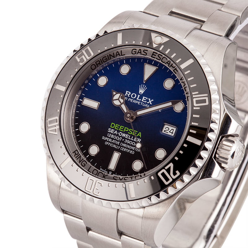 Used Rolex DeepSea 126660 D-Blue Ceramic Model
