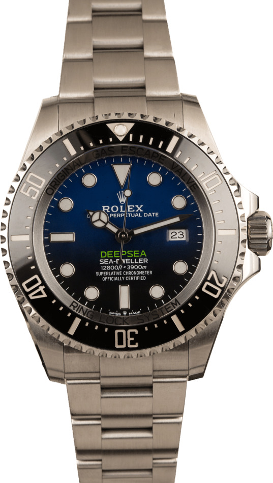 Used Rolex Steel DeepSea 126660 D-Blue Ceramic Model T