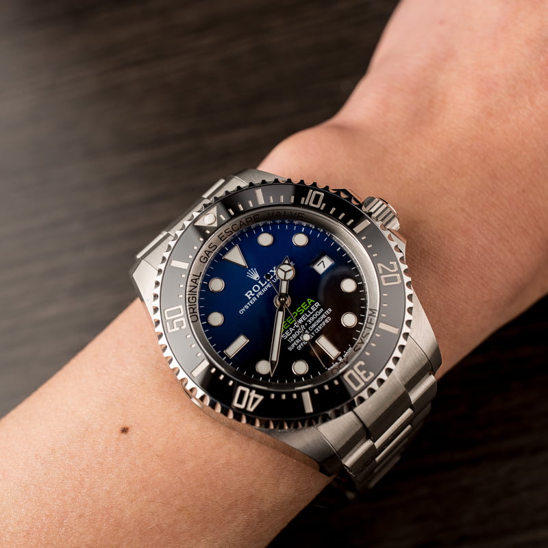 PreOwned Rolex DeepSea SeaDweller 126660 D-Blue Dial