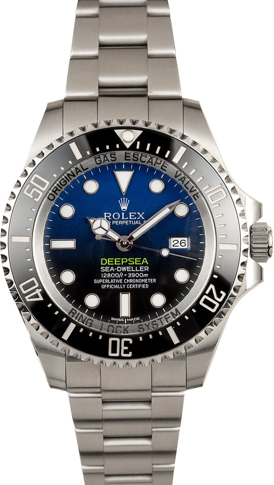 rolex deep sea blue price