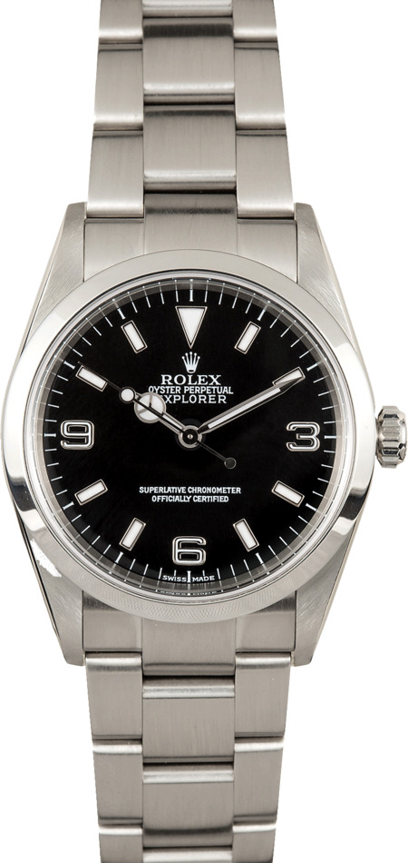 Rolex Explorer 114270 Steel 100% Authentic