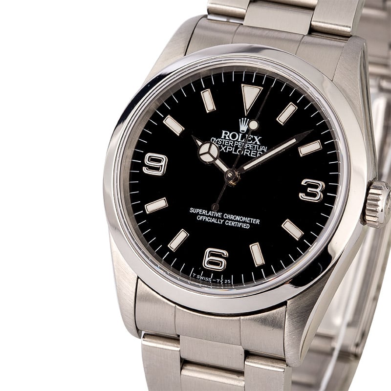 Rolex Explorer 14270 Luminescent Hour Markers