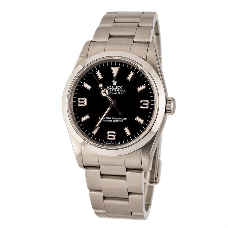 Used Rolex Stainless Steel Explorer 14270