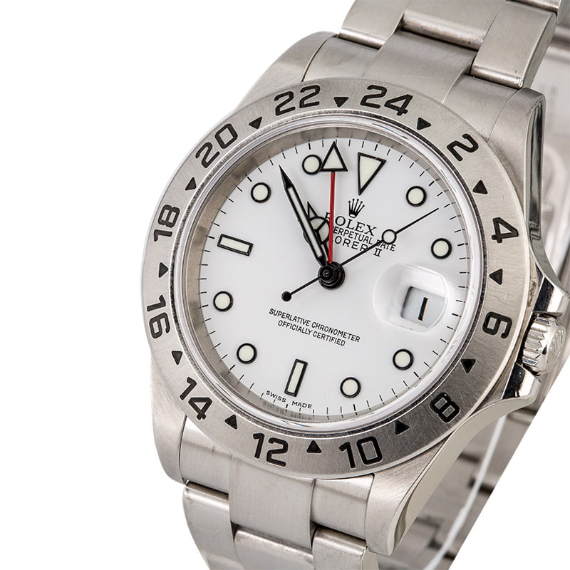 PreOwned Rolex Explorer II Ref 16570 'Polar'