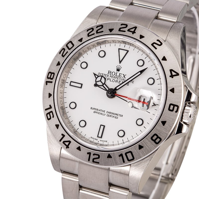 Rolex Explorer II Men's Stainless 16570