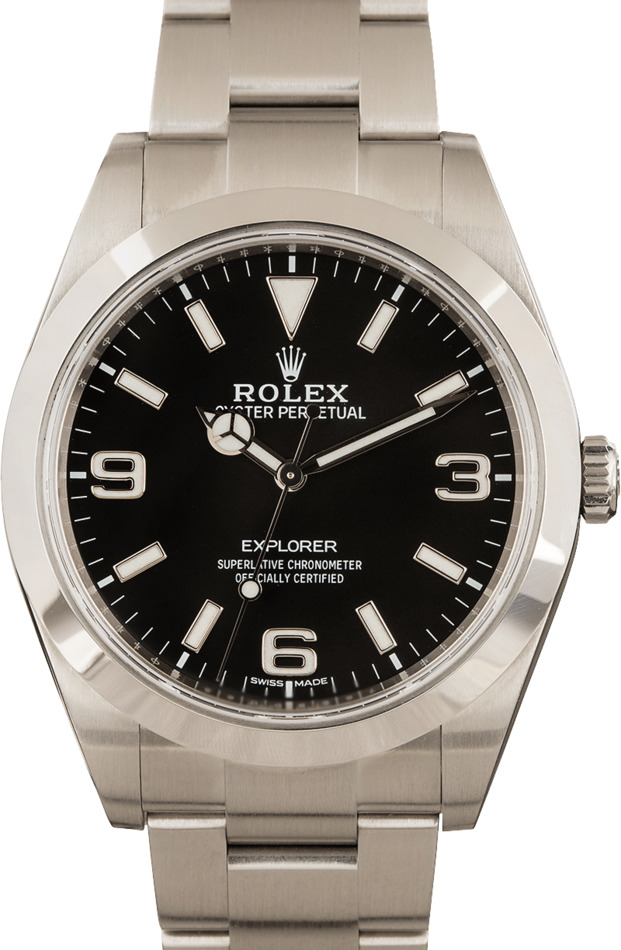 Rolex Explorer 214270 Mark II Dial with Luminescent Markers