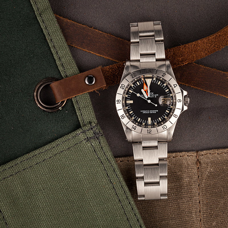 Vintage 1978 Rolex Explorer II Ref 1655 Steve McQueen Watch